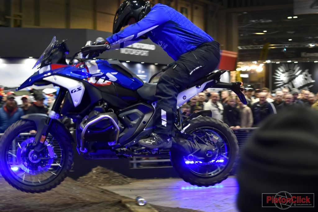 Stunt shows at Motorcycle Live