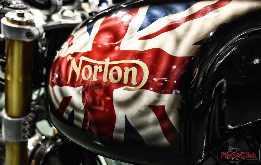 Norton motorcycle at Motorcycle Live