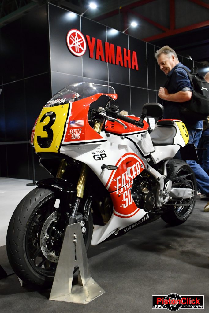 Taking pictures at Motorcycle Live