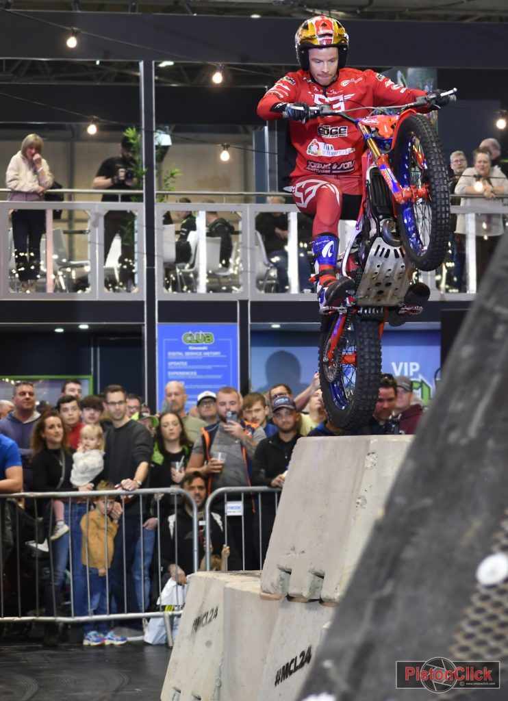 Stunt shows at Motorcycle Live