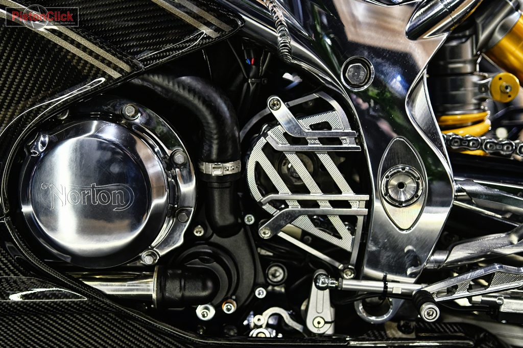 Norton motorcycle detail pictures at Motorcycle Live