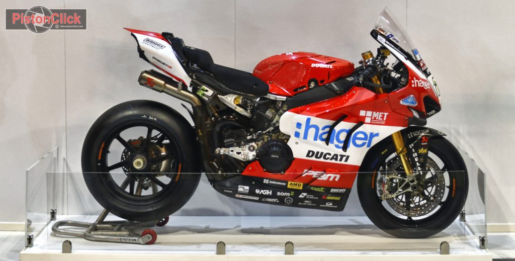 Taking pictures at Motorcycle Live