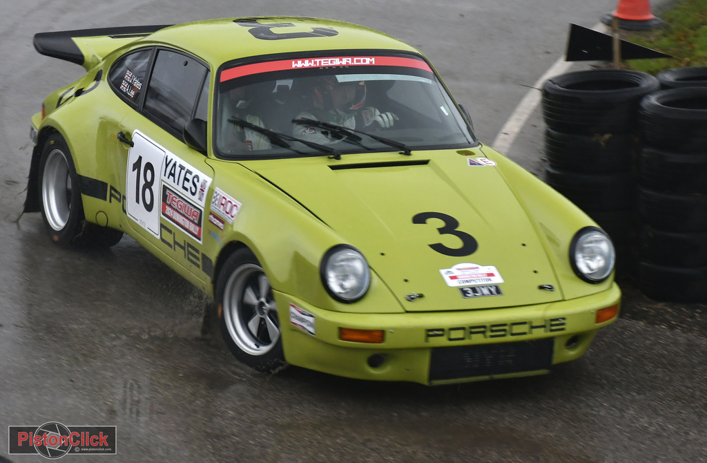 Porsche 911 RSR of John Yates and Alex Lee