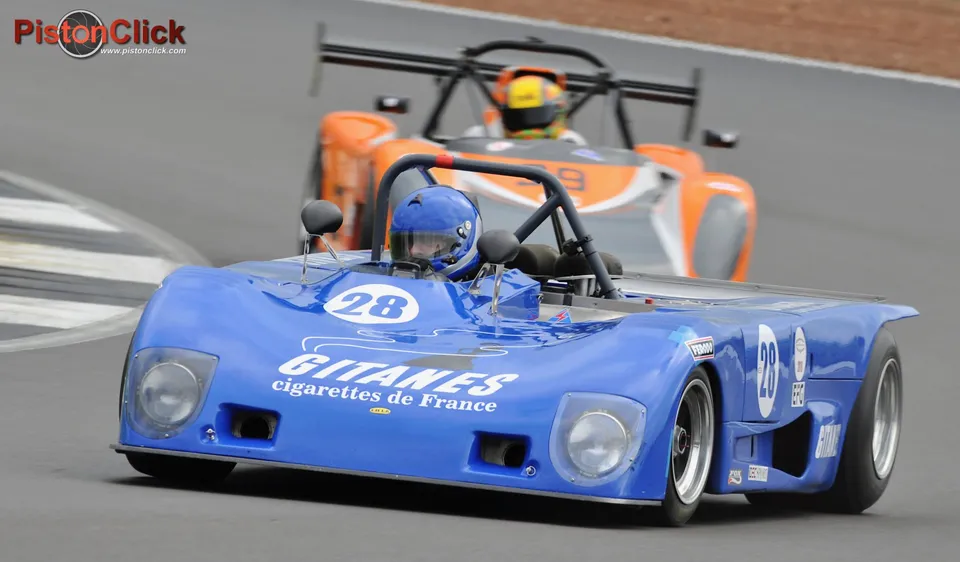 Lola T280 driven by Chris Fox Historic Sports Car Club Closed Wheel race Walter Hayes Trophy
