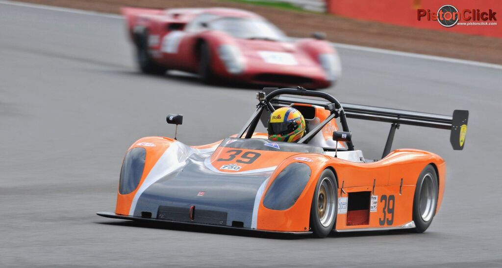 Jon-Paul Ivey n his Radical race car silverstone Walter Hayes Trophy 2019 