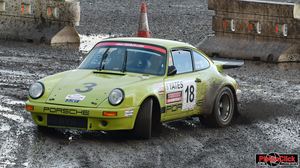 Porsche 911 RSR of John Yates and Alex Lee