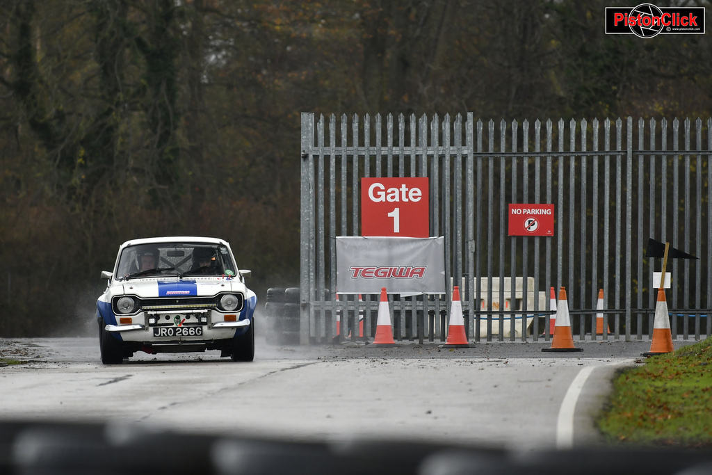 Ford Escort Mk1 rally car Rallying at Donington Park