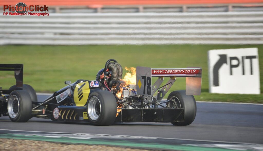 Myles Castaldini in his Vab Diemen RF94 Walter Hayes Trophy 2019 