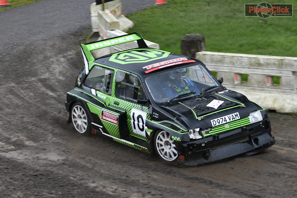 Mark Jasper and Don Whyatt in the MG Metro 6R4