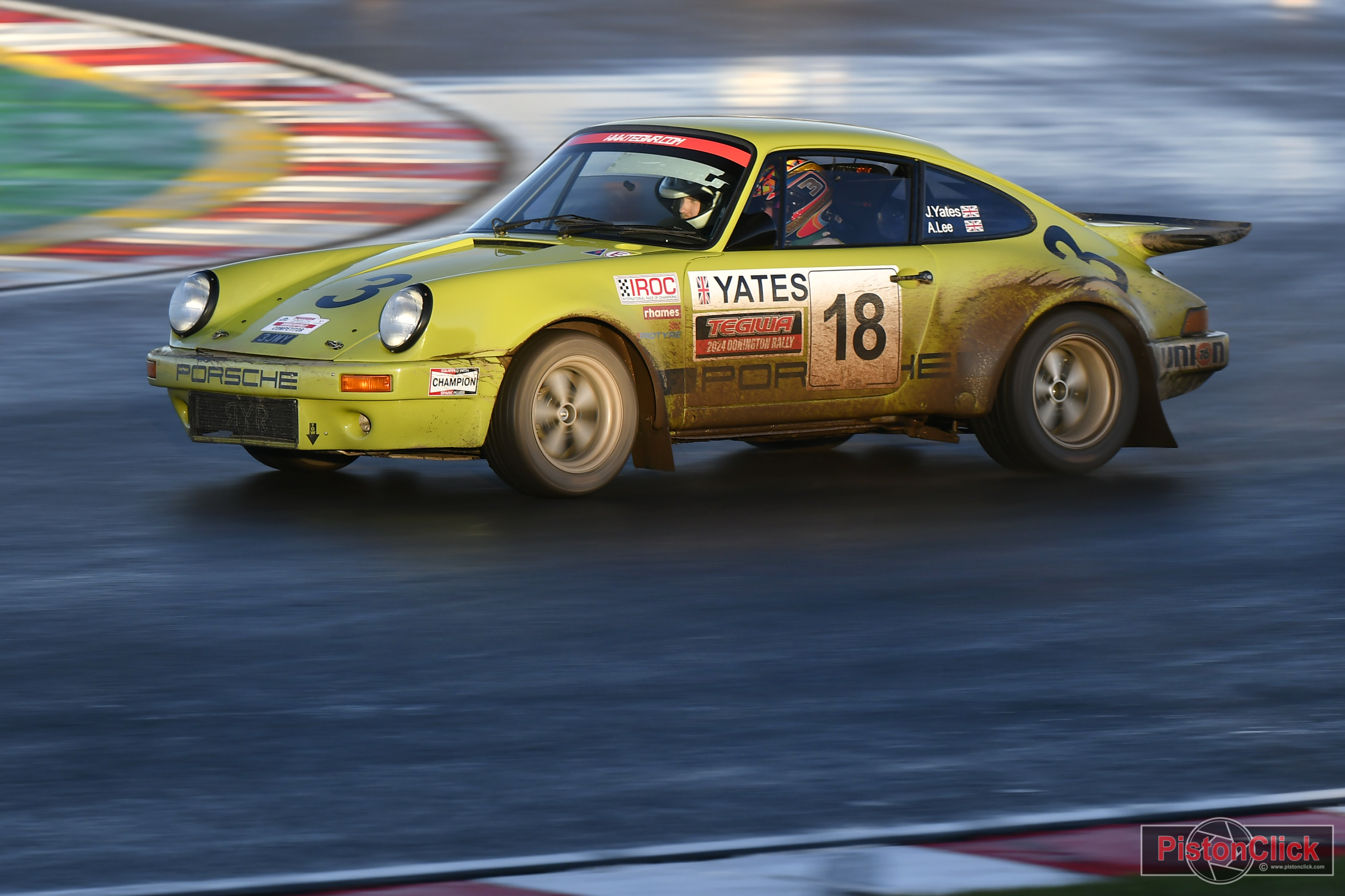 Porsche 911 RSR of John Yates and Alex Lee