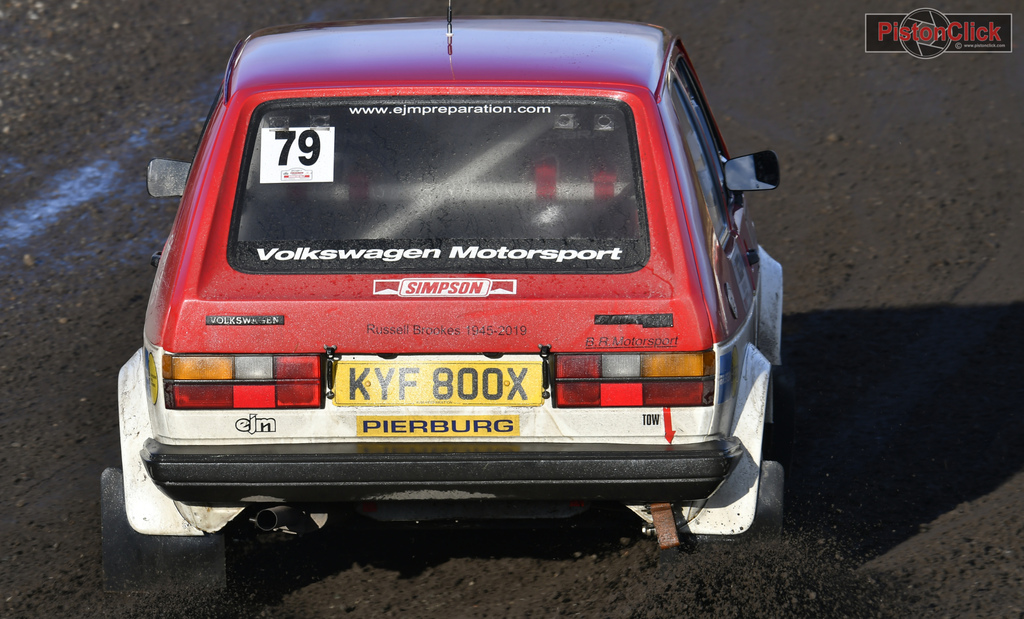 Rallying at Donington Park