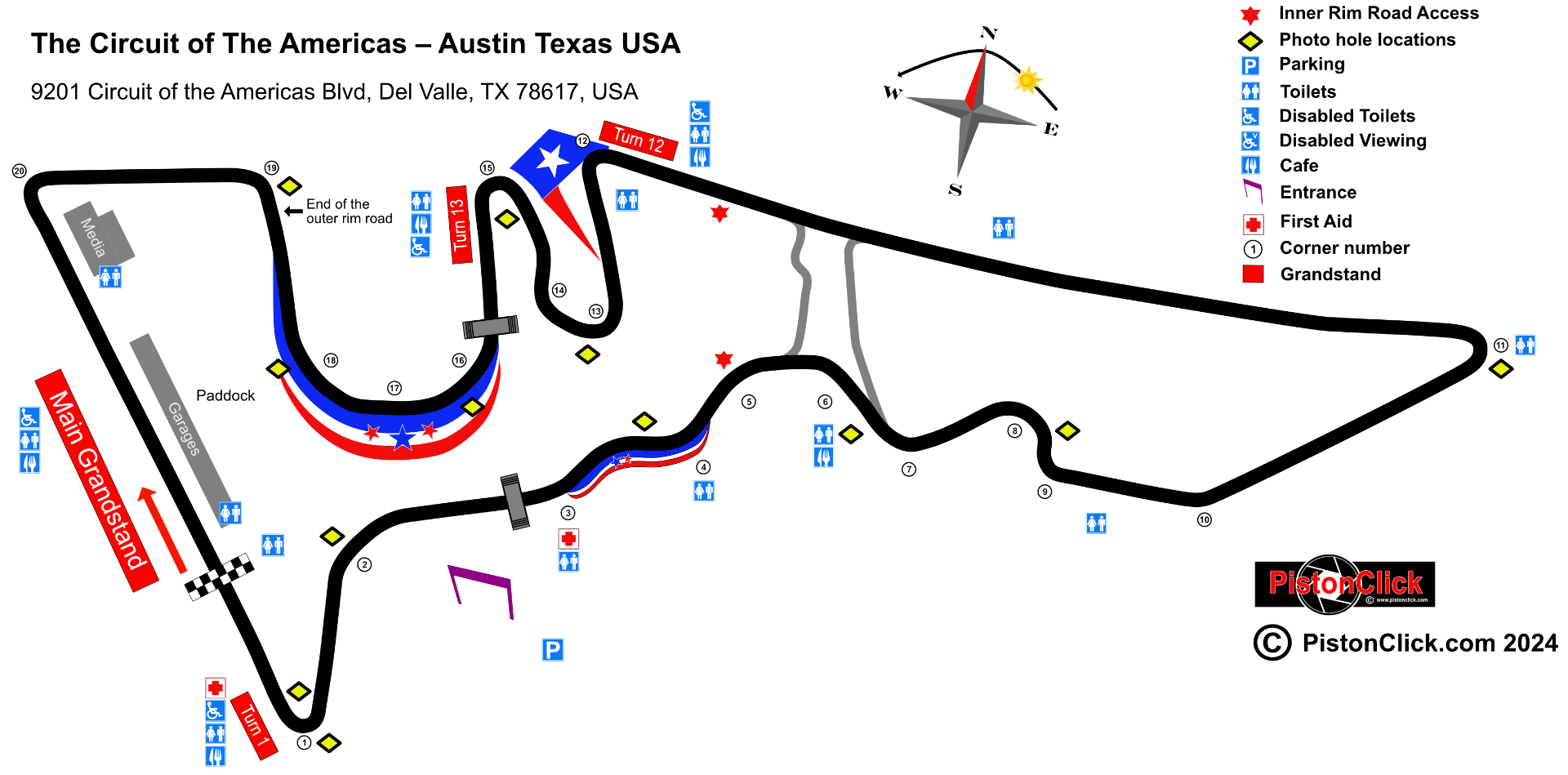 COTA map