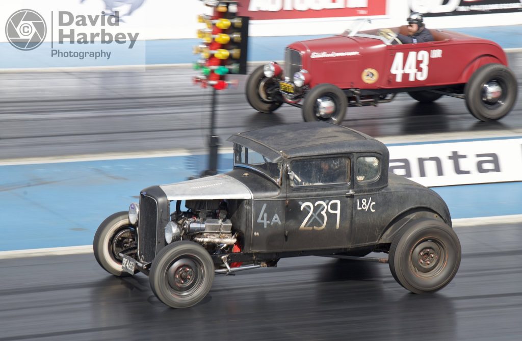 Down the strip looking back at drag racing in the UK and USA