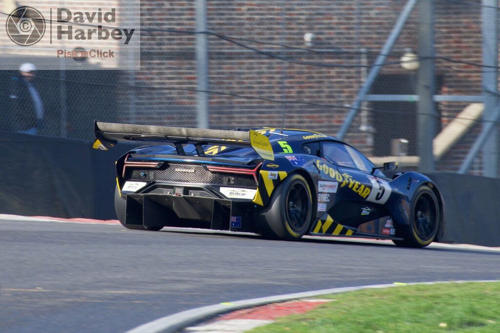 Brabham Britcar BT62 race car  Brands Hatch
