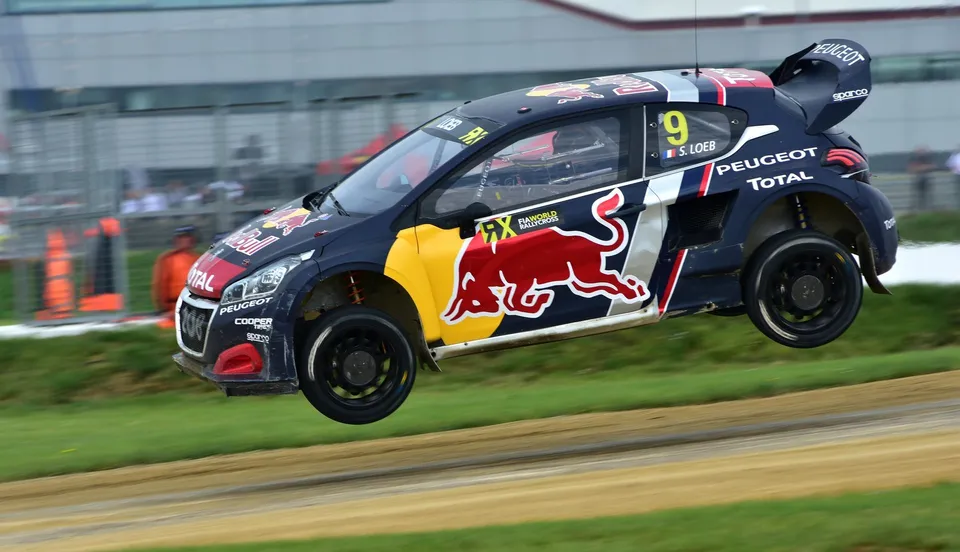 Sebastien Loeb rally cross Silverstone