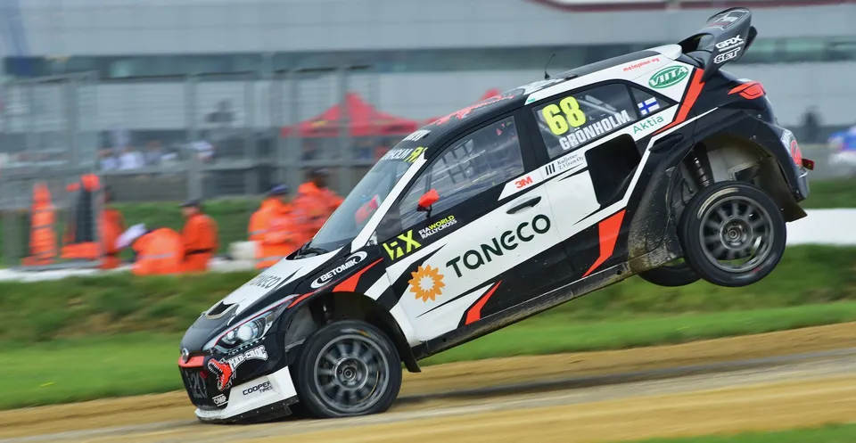 Speed machine rallycross at silverstone