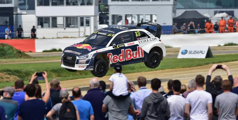 Speed Machine Group B Rally Cross cars at the Silverstone off road track