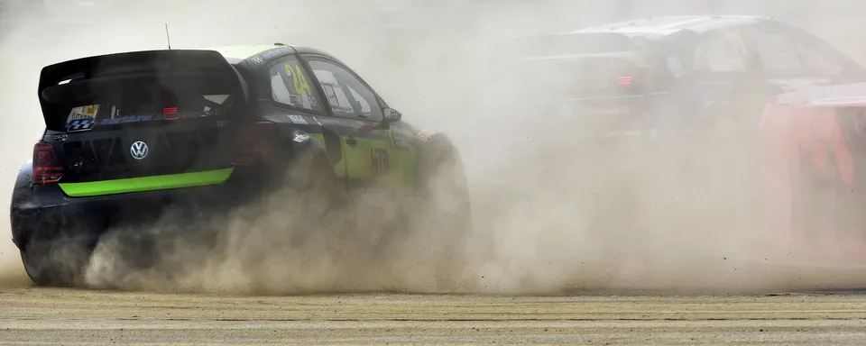 Speed Machine Rally Cross cars at the Silverstone off road track