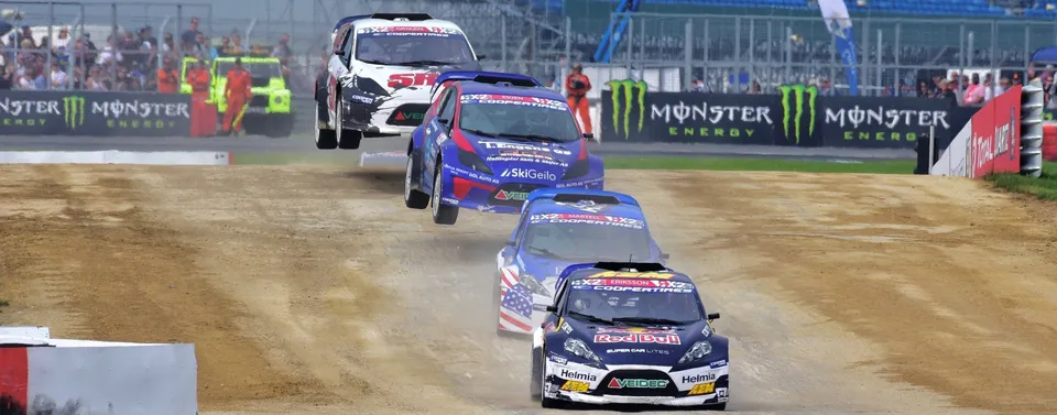 Speed machine rallycross at silverstone