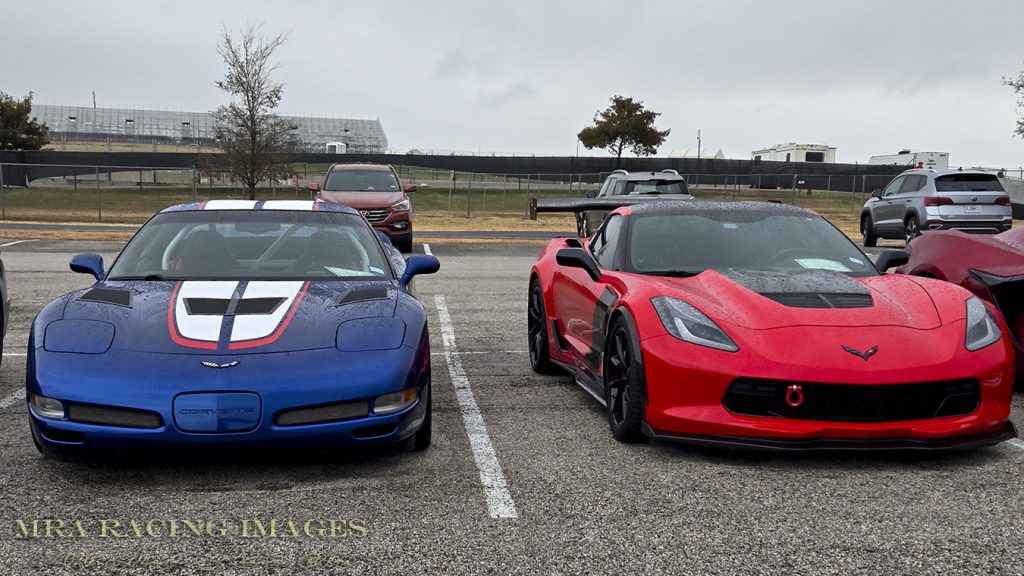 Hagerty Cars & Caffeine car show at the COTA SpeedTour