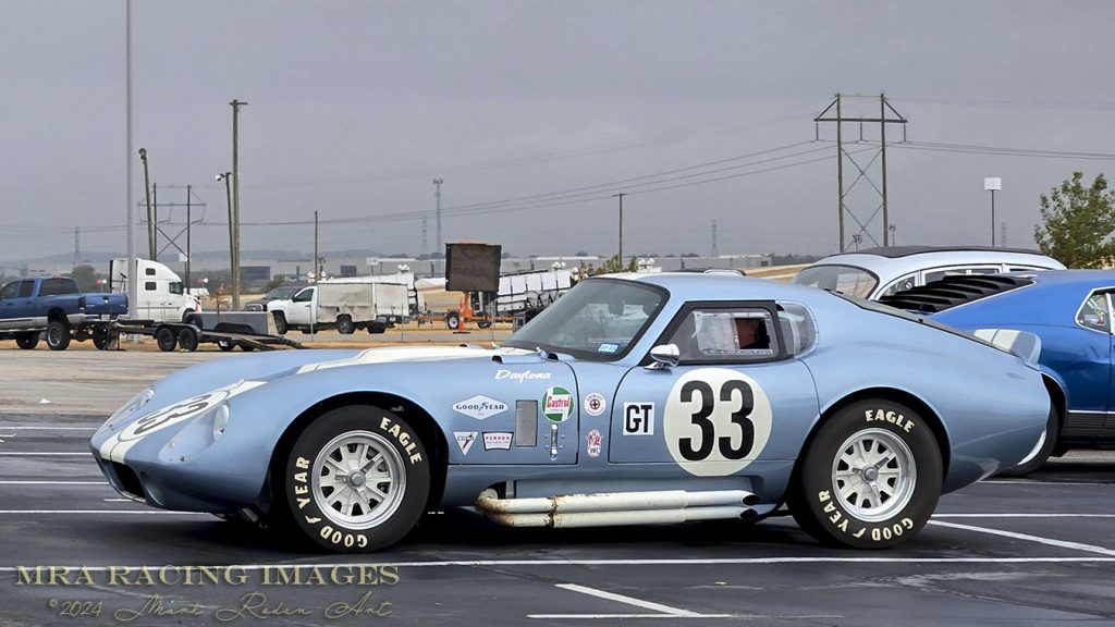 Hagerty Cars & Caffeine car show at the COTA SpeedTour