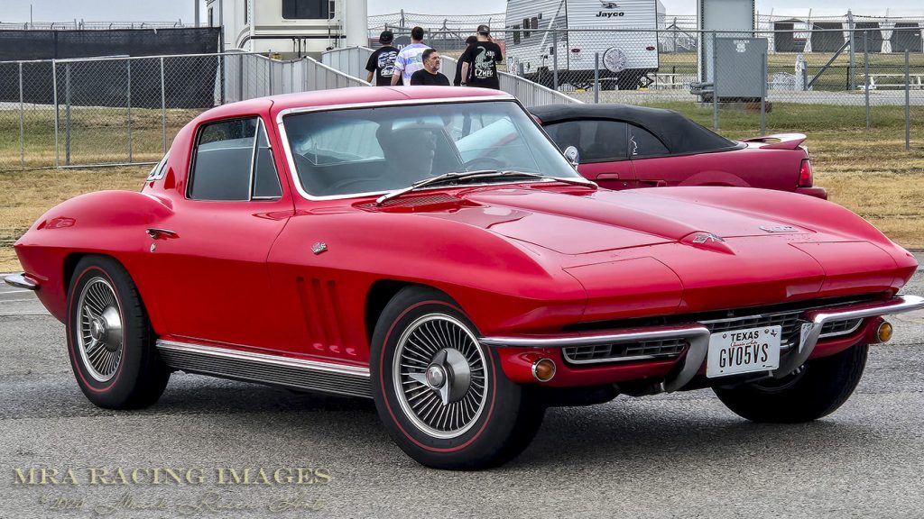 Hagerty Cars & Caffeine car show at the COTA SpeedTour