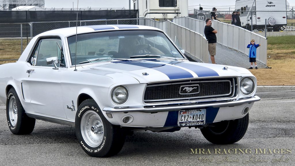 Hagerty Cars & Caffeine car show at the COTA SpeedTour