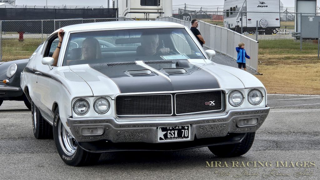 Hagerty Cars & Caffeine car show at the COTA SpeedTour