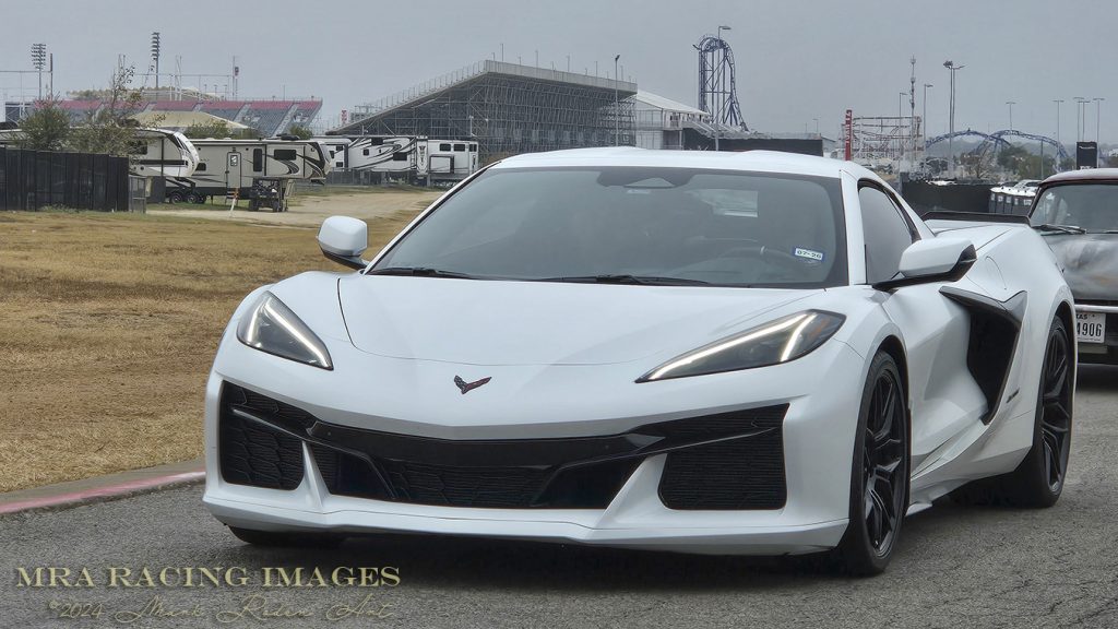 Hagerty Cars & Caffeine car show at the COTA SpeedTour