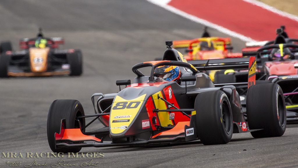 FR Americas race cars at the COTA Speed Tour
