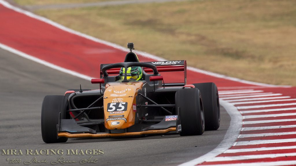 FR Americas race cars at the COTA Speed Tour