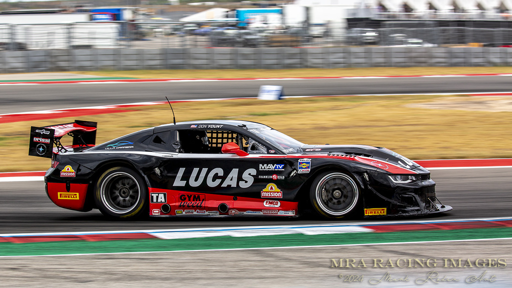 Don Yount Drissi Motorsports in the TA class COTA Speedtour