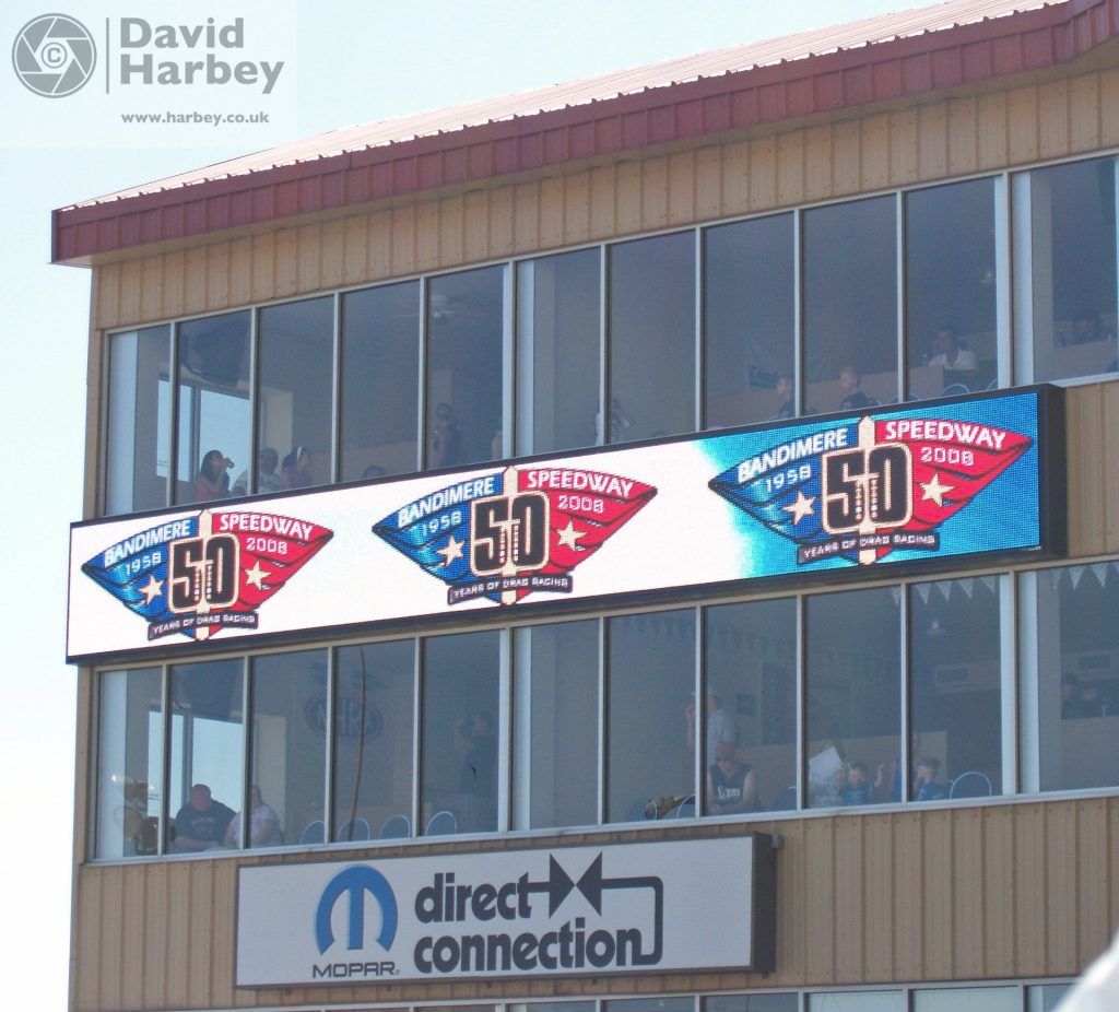 The Drag strip at Denver, Colorado USA