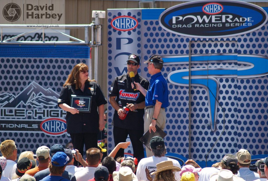 Down the strip looking back at drag racing in the UK and USA