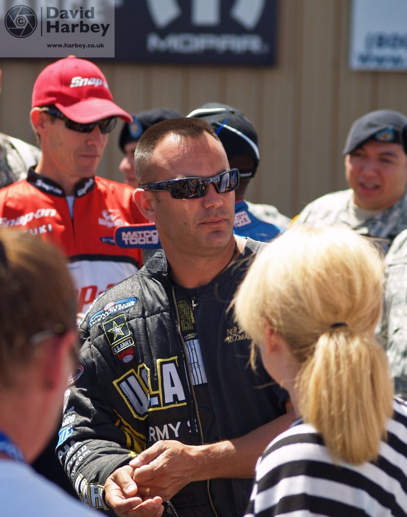 Down the strip looking back at drag racing in the UK and USA