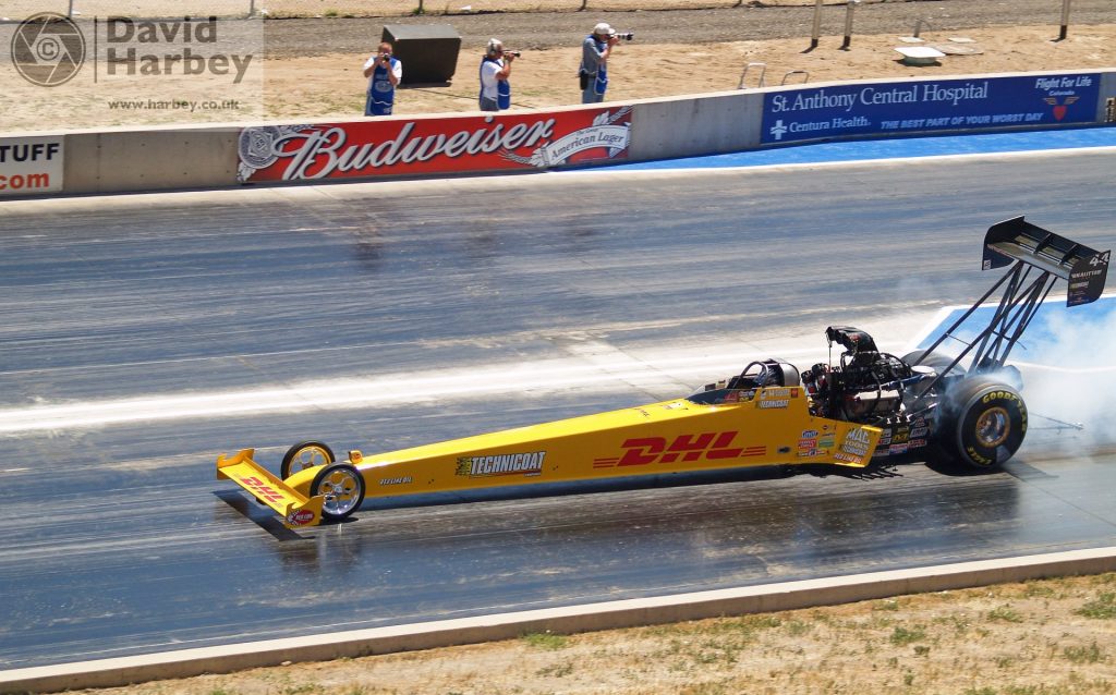 Down the strip looking back at drag racing in the UK and USA
