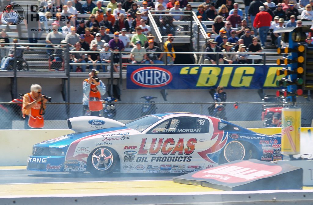 Down the strip looking back at drag racing in the UK and USA