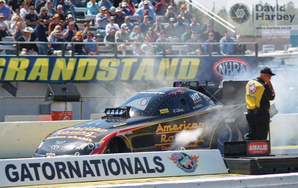 Down the strip looking back at drag racing in the UK and USA