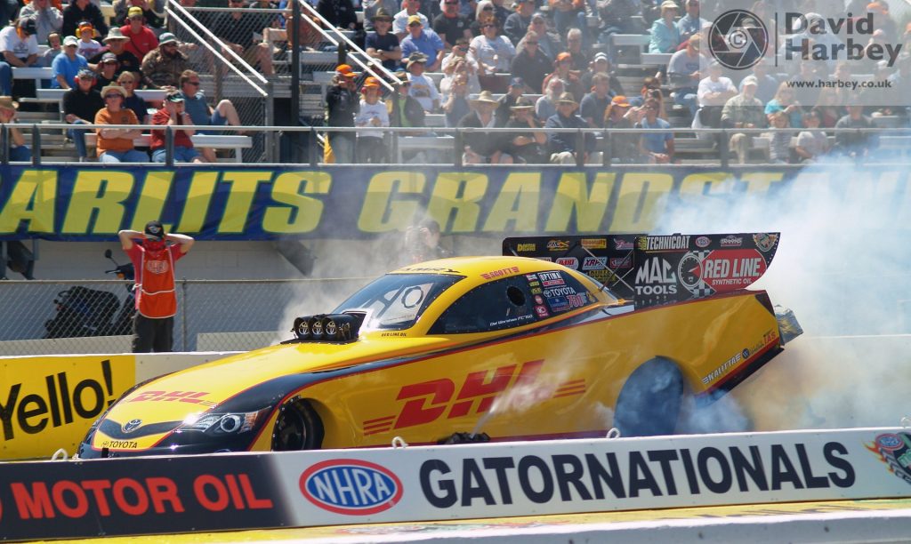 Down the strip looking back at drag racing in the UK and USA