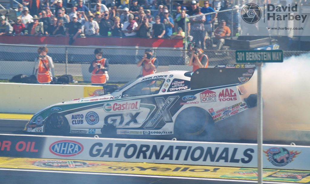 Down the strip looking back at drag racing in the UK and USA