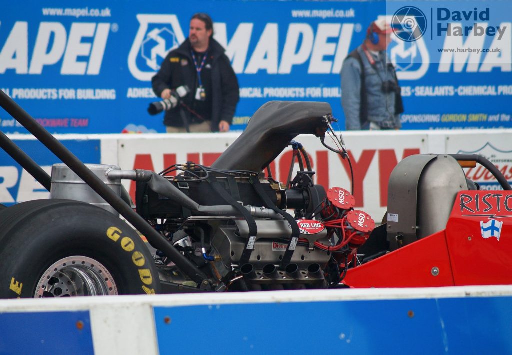 Down the strip looking back at drag racing in the UK and USA