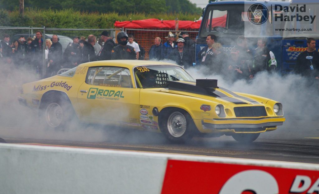 Down the strip looking back at drag racing in the UK and USA