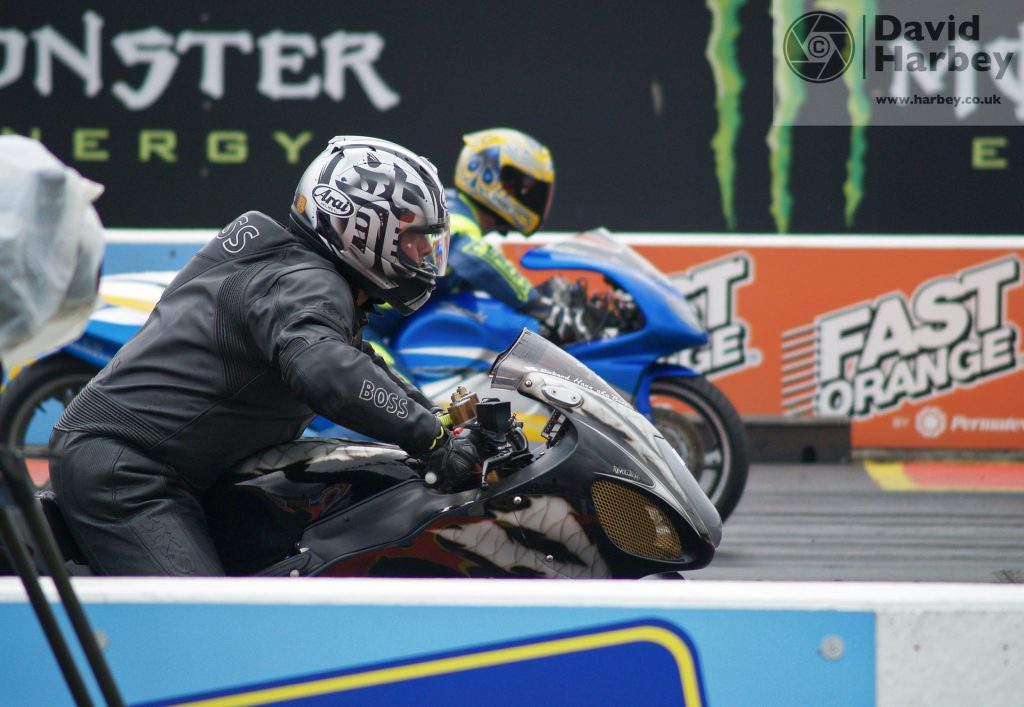 Down the strip looking back at drag racing in the UK and USA