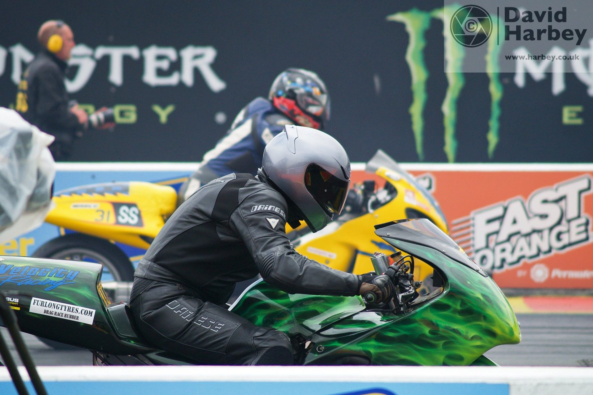 Down the strip looking back at drag racing in the UK and USA