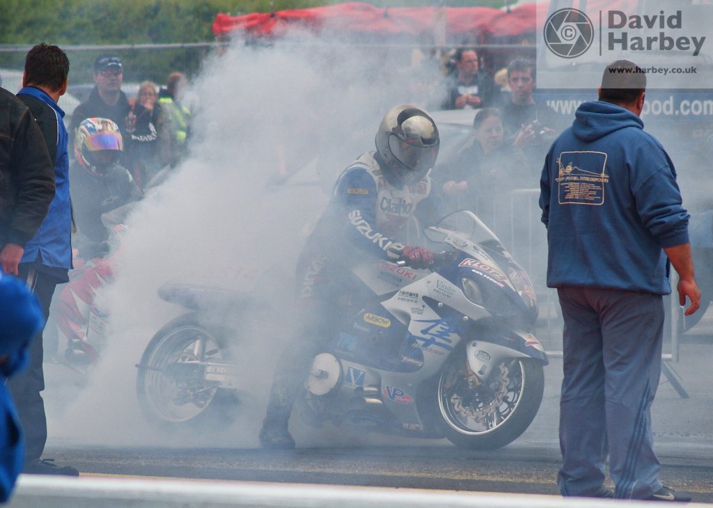 Down the strip looking back at drag racing in the UK and USA