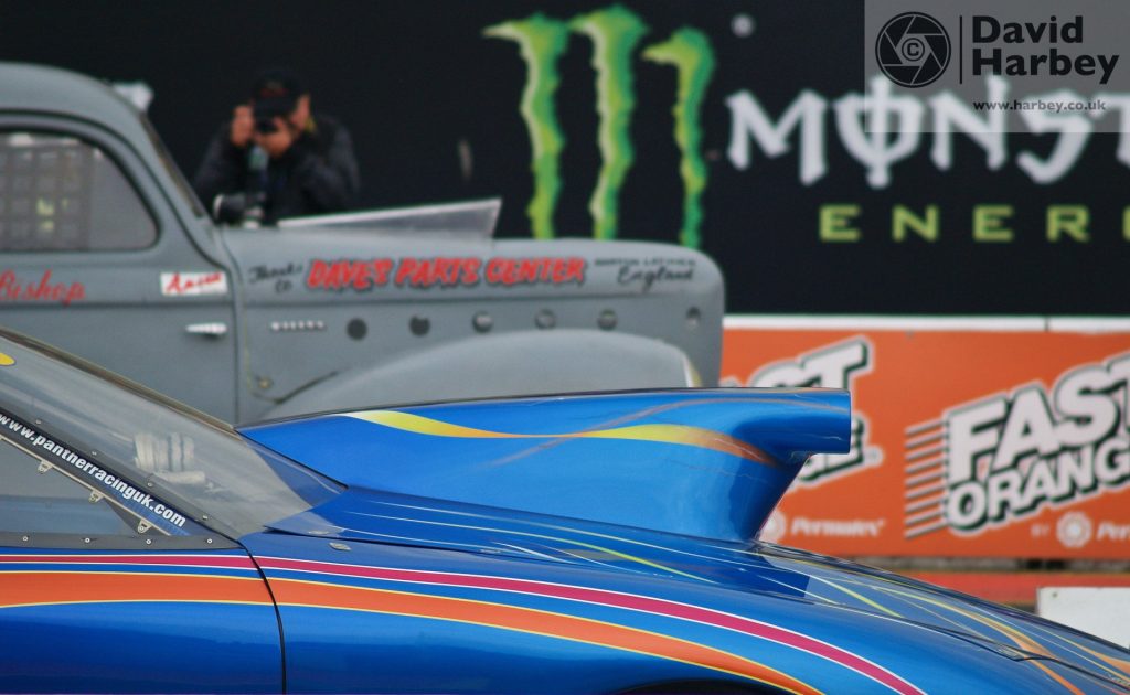 Down the strip looking back at drag racing in the UK and USA