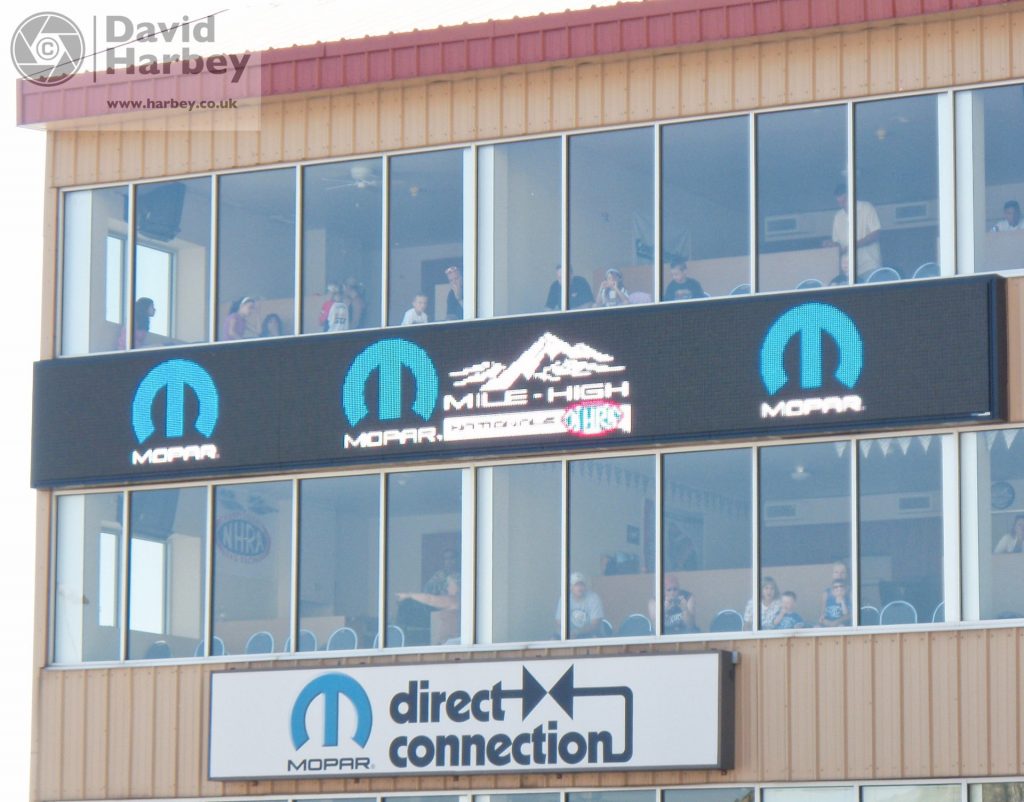 The Drag strip at Denver, Colorado USA