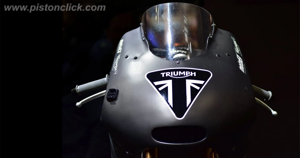 Triumph 765 triple Moto2 development machine