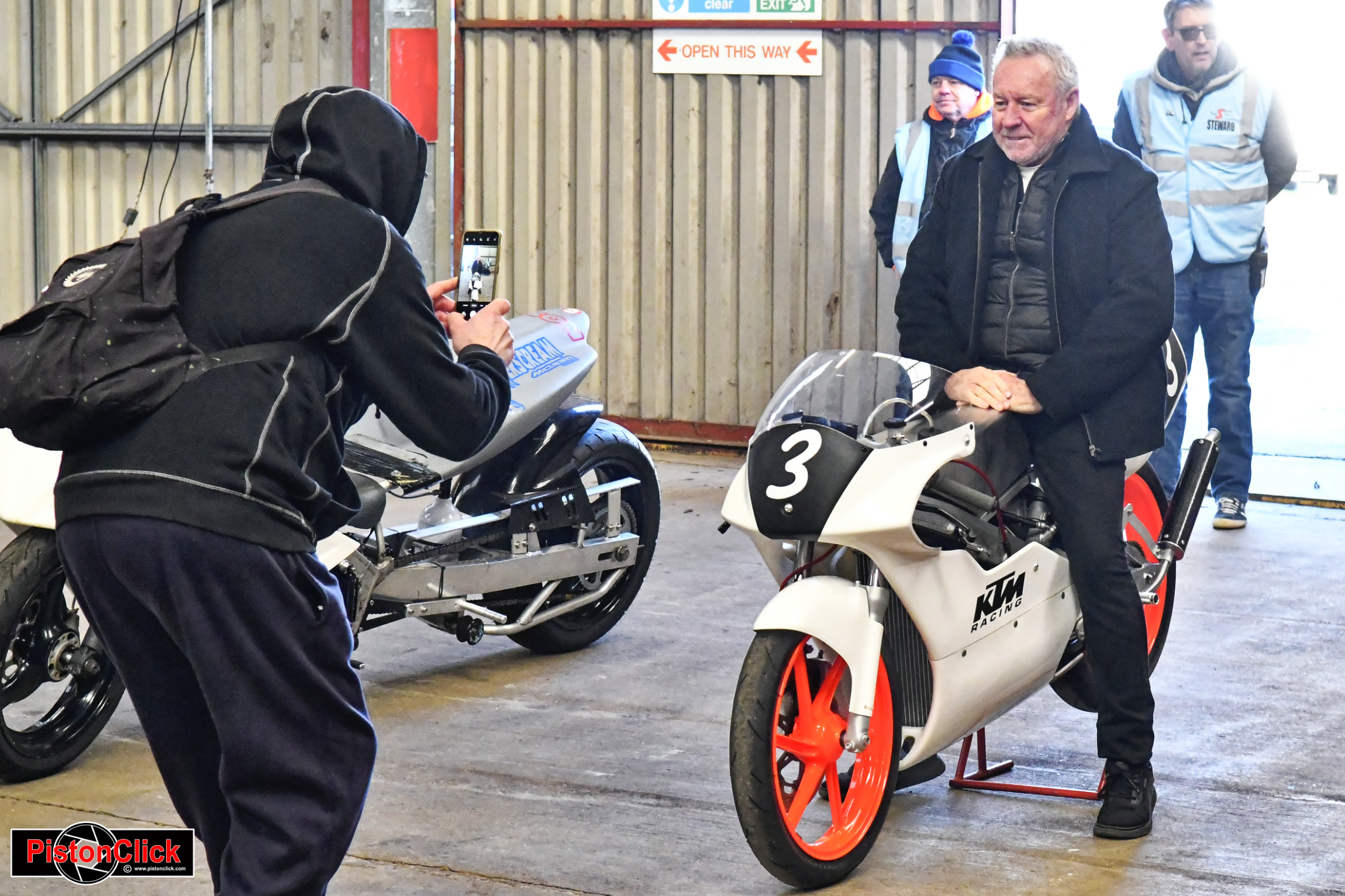 Wayne Gardner Classic Bike Guide Winter Classic at the Newark Show Ground