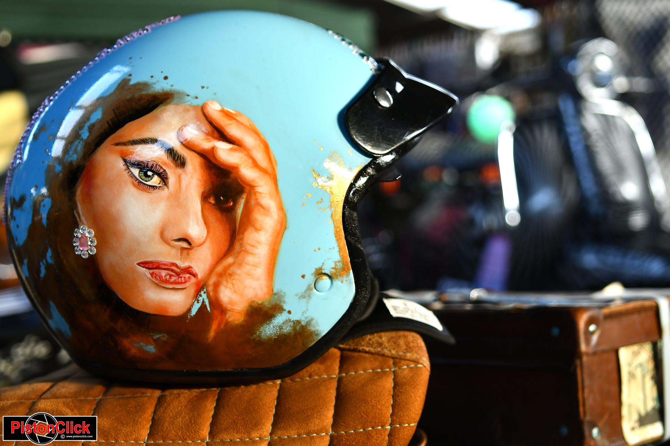 Custom, classic, and restored Lambretta  and Vespa scooters